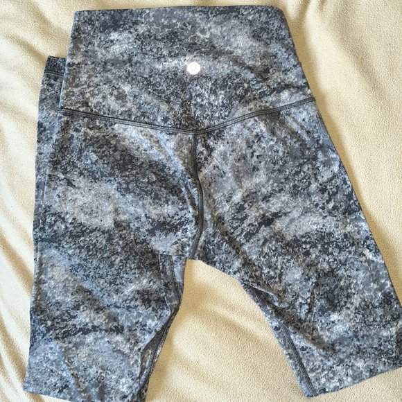 rare Lululemon Align Pant Full Length 28" Size 2 Color Area Ice Grey - Picture 5 of 7